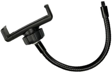 UPKOCH 4pcs Mobile Phone Clamp Hose Holders for Microphone Stand Tray Phone Holder for Mic Stand Hose Pipe Accessories Attachments
