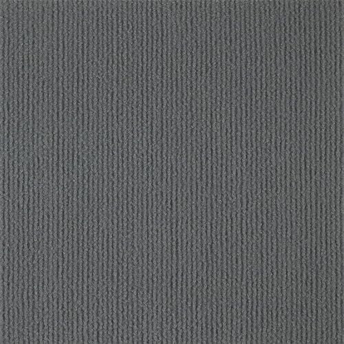 Teppichfliesen Selbstklebend Teppichfliesen für Zuhause, rutschfest, selbstklebend, 30 x 30 cm, abziehbar und aufklebbar, waschbar, einfaches Selbermachen, für Zuhause und Büro, 10 Stück (grau), grau
