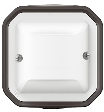 LEGRAND - Détecteur Mural Plexo sans Neutre 100W LED - Complet Anthracite