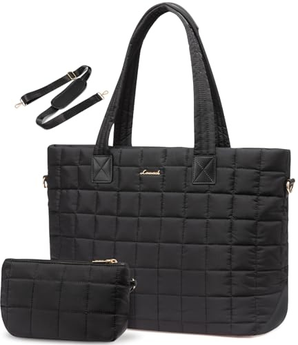 LOVEVOOK Tote Bags for Women, Large Work Bag with Laptop Compartment