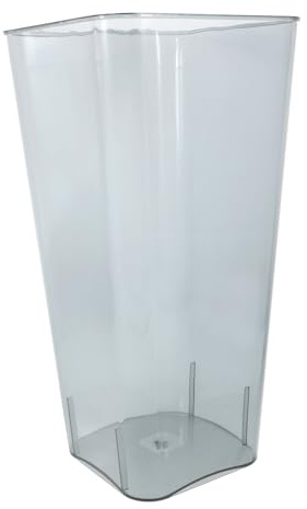 HOMOCONO Transparenter und Vielseitigen Regenschirmständer Runder Regenschirmbehälter aus Pet mit Wasserdichtem Design Praktischer Aufbewahrungseimer für Eingangsbereich