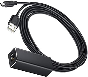 DOITOOL Ethernet Adapter Micro Usb to Mbps Network Compatible for Fire Tv Stick Laptop Network Card for Tv Streaming