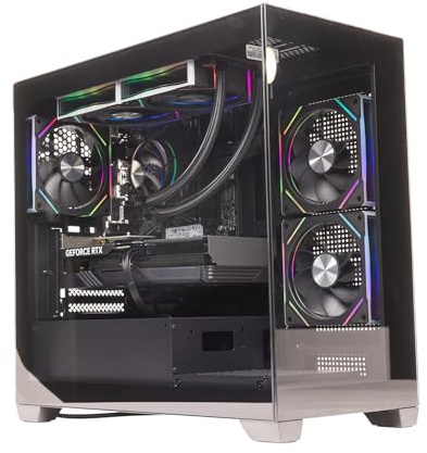 GTR Gaming PC | Intel Core i9-14900KF | RTX 5070 Ti 16GB | 32GB DDR4 3600MHz | 1TB NVMe SSD | 750W 80+ Gold PSU | Wi-Fi | ARGB Case | Windows 11 Home