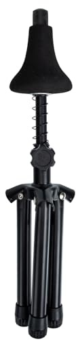 LIFKOME Soporte Plegable para Trompeta de Hierro con Base Trípode y Protección de Esponja Exhibidor Resistente para Fliscorno y Trompeta Soporte para Instrumentos Musicales Portátil