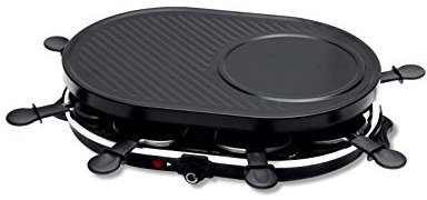 Naélia Appareil à raclette pour 8 Personnes