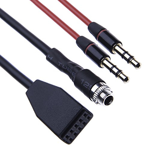 B M W AUX Adaptor Cable Mounting Kit Car Stereo Mountable Socket 3.5mm AUX Female Connector + 3.5mm Aux Male 1m Compatible with X3 (2004-2010) / Mini Cooper (2002-2006) / Mini Cooper S (2005)