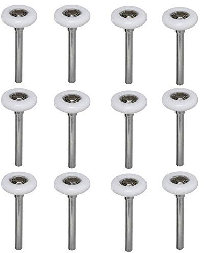 Eagles Nylon-Garagentor-Roller, Stahl, 5,1 cm, Garagentor-Zubehör, 10,2 cm Vorbau, 12 Stück