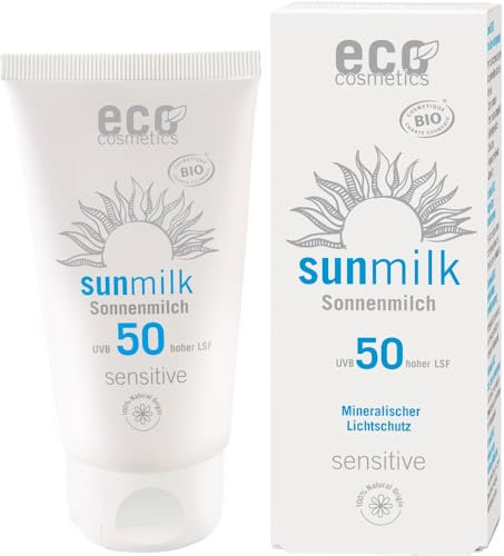 Sonnenmilch LSF 50 mit Himbeere und Granatapfel 2 x 75 ml
