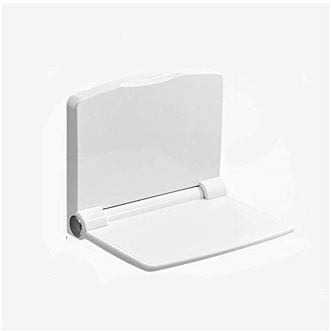 HUOQILIN Duschhocker - Duschklappstuhl - Wandbadewanne - Schuhbank Senioren Weiß,C