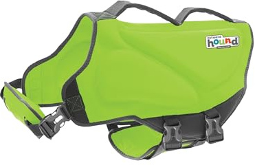 Outward Hound - Giubbotto salvagente Dawson per cani, verde, taglia XL