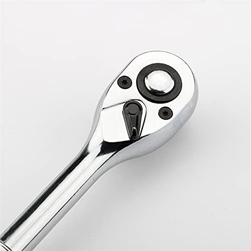 Schraubenschlüssel set, 1 STÜCKE AJustable Socket Ratsche Schraubenschlüssel 1/23/8 1/4Flexibles hohes Drehmoment 72 Zähne CR-V Schnellspanner (Size : 1 2 ajustable handle)
