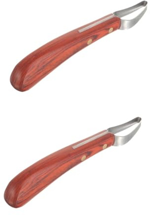 SUPVOX 2piezas Cortador De Pezuñas Resistente Al De Manganeso Herramienta Para Herradores Accesorio Para Pastoreo y Recortador De Casquillos Para y Cabras