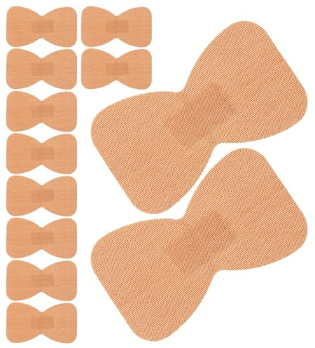 Healeved Large Waterproof Bandages 30pcs, Breathable Flexible Fabric Adhesive Plasters for Fingers, Joint Areas, and Toes, Self-Adhesive Dressings Cute Bow Design for First Aid