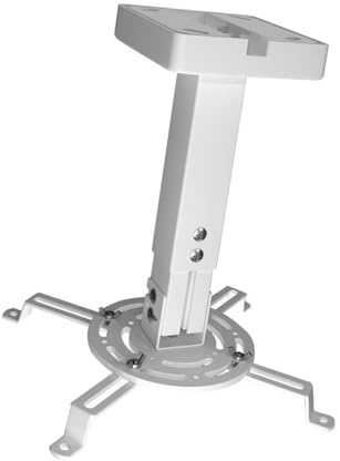 YPBEW MultiAngle Adjustable Projector Ceiling Mount for Home Theater Projector with Retractable Systems and Concealed Wiring Double Track Lean Slide Parenthesis