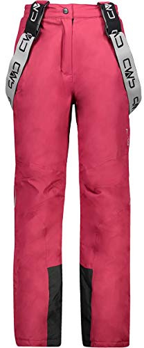 CMP Mädchen und Teenager Skihose Farbige Ski-Latzhose aus Melange Twill