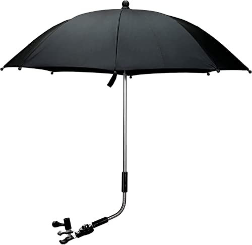 LIHAO Ombrellino Passeggino Universale Protezione UV 50+, Ombrellone Parasole per Passeggino Carrozzina con Manico Universale - Diametro 72cm