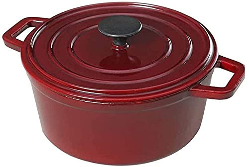 Cocotte Soup Casserole Épais Émail À Soupe Cuit À La Soupe Ragoût en Fonte De Casserole Ragoût De Casserole en Émail