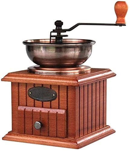 SnamicE Molinillo de café Manual Vintage, Molinillo Manual de Granos de café de diseño Retro, Herramienta de molienda Manual, para el hogar, Cocina y Oficina