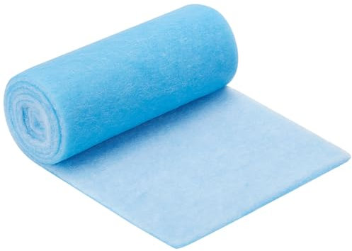 BENECREAT 2m Air Vent Filter, Air Conditioner Replacement Filters, 30x1.3cm Deep Sky Blue Open Cell Foam, Air Purifier Filter for Conditioner Fresh & Filtered Air Indoor