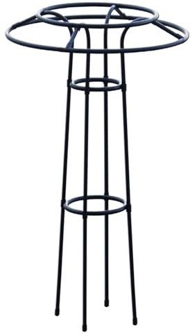 Metal Garden Obelisk Trellis for Climbing Plants 105cm Plant Support Stand for Rose Vine Clematis and Jasmine