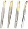 4 Morceaux De Pincettes En Acier Inoxydable, Outils De Coupe Des Sourcils, Pincettes Multifonctionnelles, Outils De Serrage, Outils De Pincettes Durables.