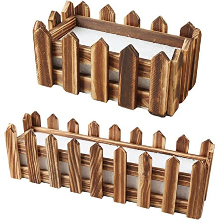 BAZEITFLOW 2piezas De Madera Natural para Decoración Floral De Flowerpots De Rústico para Arreglos Jardín y Floreros De De Madera Antideslizantes