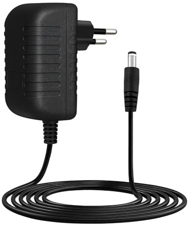 Adaptador Corriente 12V 2A, Universal Adaptador de Fuente de Alimentación | AC 100-240V a DC 12V, Transformador Cargador 12V, para LED, Router, Cámara, Altavoz, Equipos Electrónicos