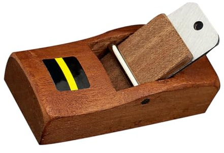 COHEALI Kleiner Handhobel Holzhobel aus Kunststoff ohne Griff Scharf für Holz und Gipskartonplatten Leichtes Heimwerker Werkzeug für Einsteiger