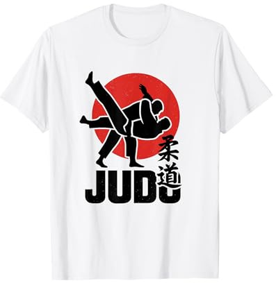 Love Judo Maillot de Sport pour Homme et garçon T-Shirt