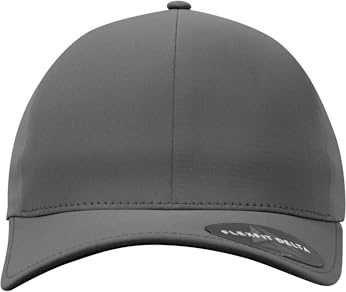 Flexfit Delta Baseball Cap, Unisex Basecap aus Polyester für Damen und Herren, ohne Naht, wasserabweisend