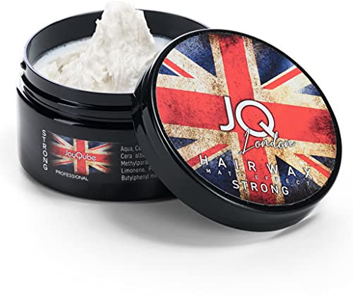 JoyQube Cera per Capelli Uomo Professionale Made in Italy Tenuta Forte non Unge Struttura e Modella tutti i tipi di Capelli 100ml