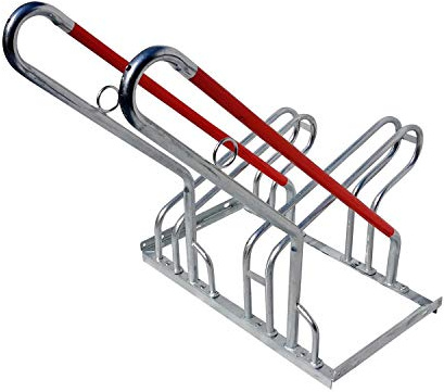 2er Fahrradständer Reihenparker Anlehnparker Anlehnbügel B-Ware mit Diebstahlsicherung