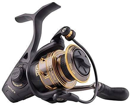 PENN Battle III Spinnrollen, 2000| 6.2:1, Black Gold