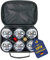 BEST SPORTING Boules-Set Metall I 6 Boule Kugeln & 2 Zielkugeln I Boccia Spiel Outdoor I Boule-Set Kinder I Boule Kugeln aus Metall I mit Distanzmessgerät & Magnetkugelheber