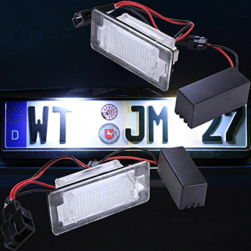 LED Kennzeichenbeleuchtung von Recambo passend für Audi A4 Limousine + Avant | Typ 8W B9