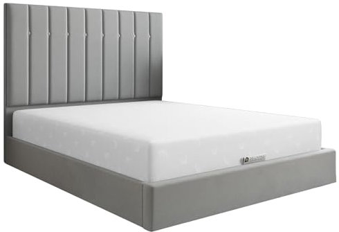 DS Living Pureflex Orthopaedic Memory Foam Mattress - 5 Inch Deep UK manufactured, Fire Retardant, CertiPUR, Removable Soft-Knit Washable Cover. Size 4ft6 Double Mattress (135 x 190cm)