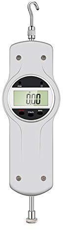 LeTkingok Digitale Anzeige Kraftmessgerät Zugkrafttester Push-Pull-Meter Ergometer federbelasteter Druckmesser 10-500N optional (SK-100)