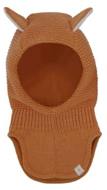maximo MINI Boy-Schlupfmütze, Fuchs Ohren, Futter Made in Germany