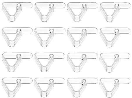 NGUMMS Tischdeckenklammern | Picknick-Tischclips für dicke Tische, transparente Tischdeckenclips mit 16 Stück, Tischdeckenhalterungen für Veranstaltungen im Innenbereich für Partys im Freien