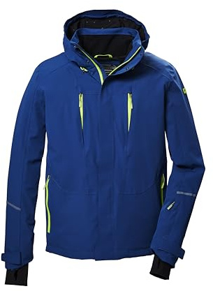Killtec Herren Kow 26 Mn Jckt Skijacke/Funktionsjacke mit Kapuze, Unterarmventilation und Schneefang