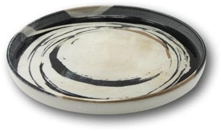 Saturnia Set 6 Piatti da Tavola in Porcellana Dark Matter Oslo 28 cm