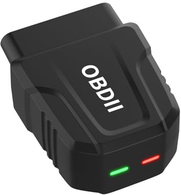 TKSE OBD2 - Dispositivo diagnostico Bluetooth 5.4, dispositivo diagnostico auto per iPhone iOS & Android, lettore di codici di diagnostica, scanner, OBDII/EOBD, luce del motore, reset/cancellazione