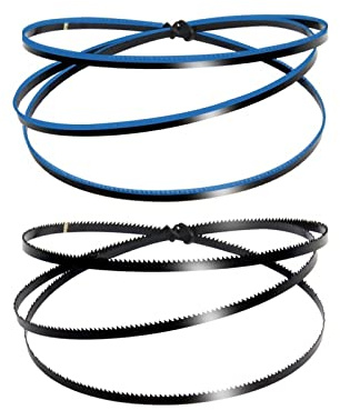 SFQEVHRZ Bandsägeblatt， 2 Stück SK5 1065 x 5 x 0,35 mm S TPI 14/24 for Proxxon Micro Bandsäge MBS/E Bandsäge(14 TPI)