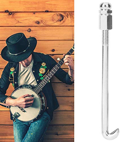 Banjo, verchromt, mit 24 Haken, für Musikinstrumente aus silbernem Metall, für Banjospieler