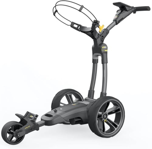 PowaKaddy Carrello da golf elettrico CT12 GPS, colore canna di fucile, taglia unica