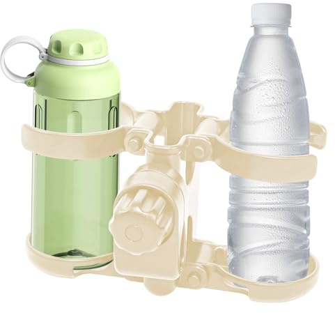 Portavasos para silla de ruedas, soporte para botellas de bebidas para sillas de ruedas | Soporte antideslizante para botella de leche para bicicleta, cochecito, gimnasio, playa, picnic familiar