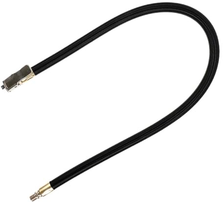 DEARMAMY Tuyau D’extension Gonflage Pneus 60 Cm Raccord Rapide en Cuivre Flexible et Solide pour Pompe de Gonflage Voiture Vélo Accessoire Outil de Serrage