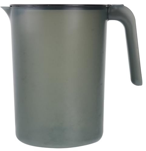 Operitacx Brocca d Acqua Fredda in Plastica da 2000ml con Manico e Coperchio Rimovibile, Apertura Larga per Facile Pulizia, per Picnic e Piscine Riutilizzabile