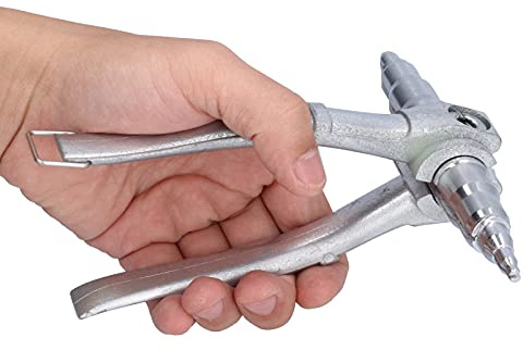 Jadeshay Espansore Manuale per Tubi in Rame Strumento in Lega per Tubi in Rame Refrigerazione Manuale in Acciaio Strumento per la Riparazione di Tubi in Rame