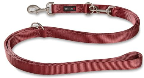 Wolters Führleine Professional, Farbe:rost rot, Größe:L 200 cm x 20 mm